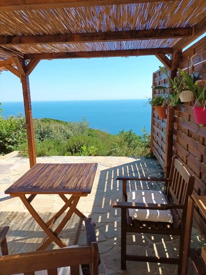 Pietra Fiorita Cottage Pisciotta Exterior foto